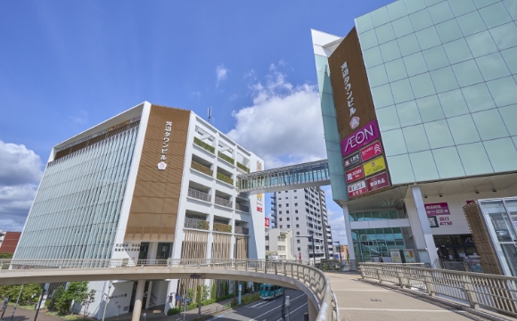 青梅市の市街地