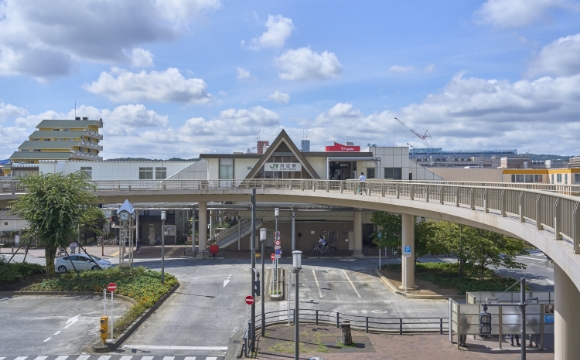 青梅市の市街地