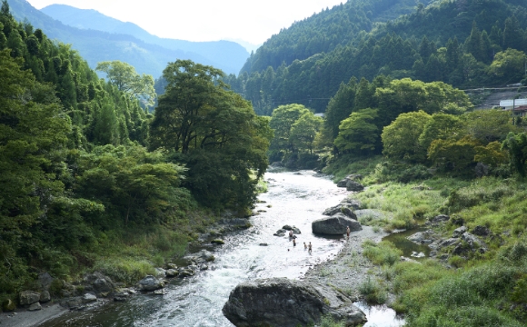 青梅市の自然豊かな里山