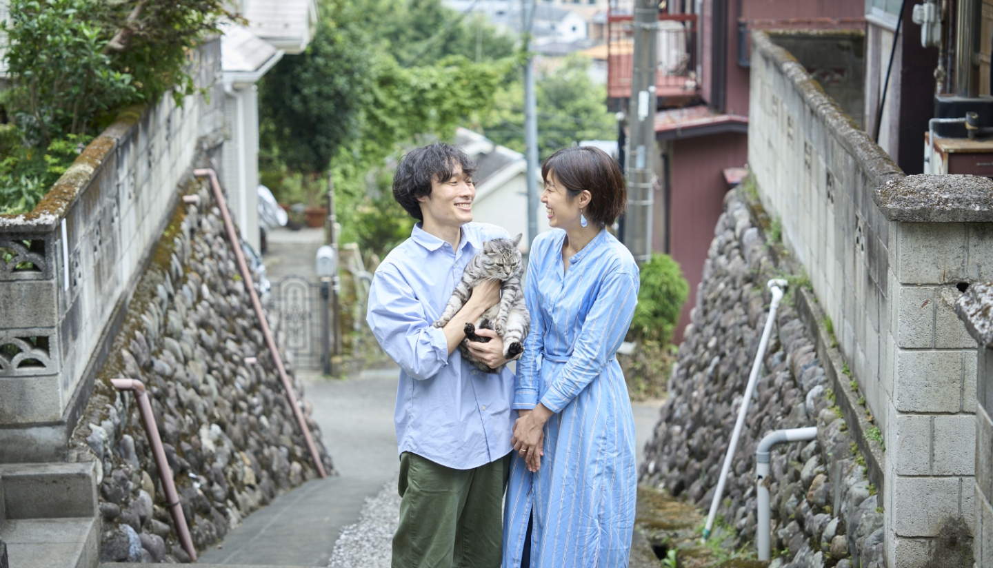 青梅市に住む夫婦